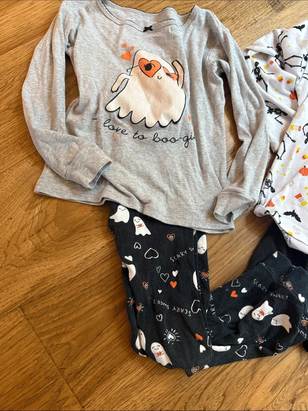 GAP Kids Halloween Pajama Sets - Pink, Gray, Black, Orange